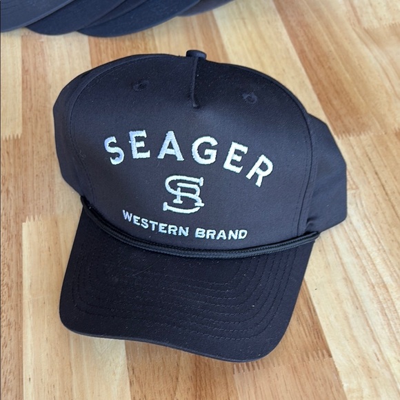 Seager Western Brand black hat - Picture 1 of 6